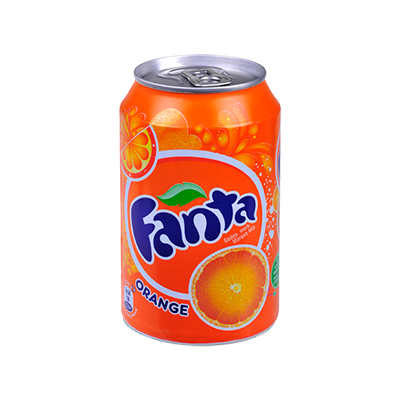 FANTA SIN. BLIK TRAY 24*33 CL